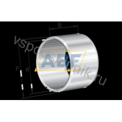 Inner rings IR..-IS1, precision machined, with lubrication hole, to DIN 620 IR20X25X16 INA