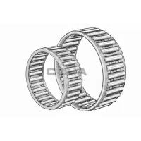 Игольчатый роликовый подшипник с сепаратором K3X5X9TN/-3-5 INA