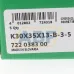 Игольчатый роликовый подшипник с сепаратором K30X35X13-B/-3-5 INA
