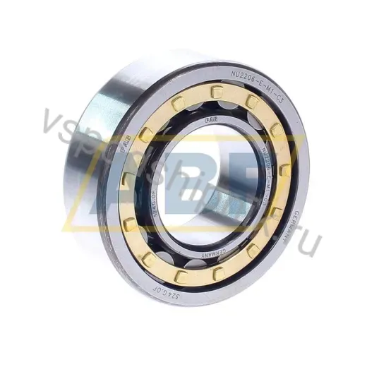 Цилиндрический роликовый подшипник NU NU2206-E-M1-C3 FAG