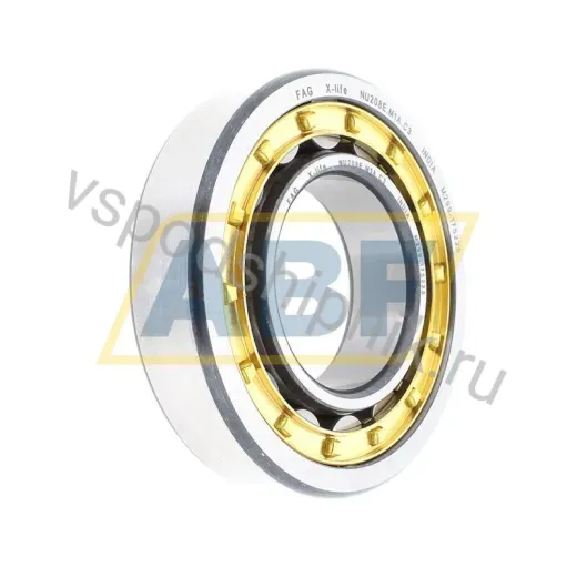 Цилиндрический роликовый подшипник NU NU208E.M1A.C3 FAG