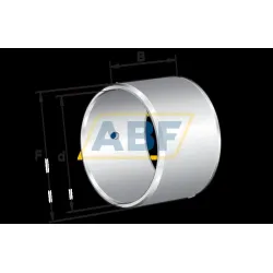 Игольчатый роликовый подшипник с сепаратором IR50X55X20 IS1 INA