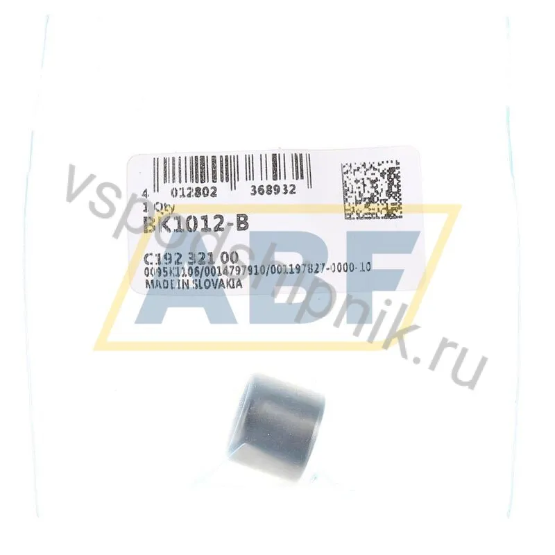 Игольчатый роликовый подшипник с сепаратором BK1012B INA 360