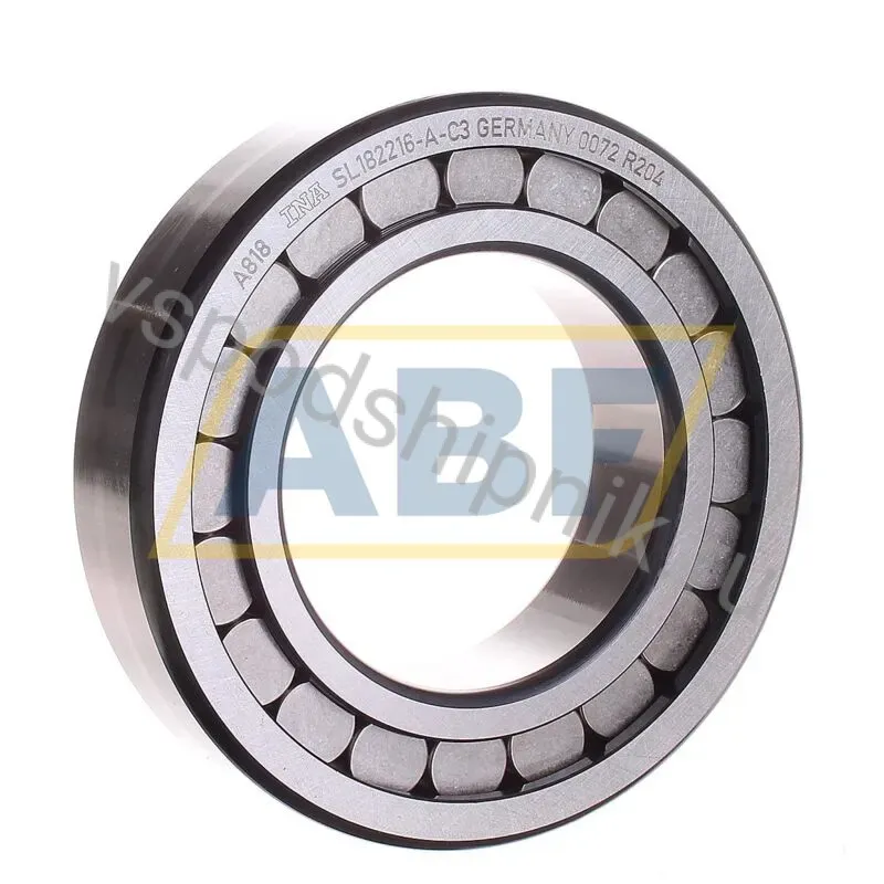 Цилиндрический роликовый подшипник однорядный SL182216-A-C3 INA 360