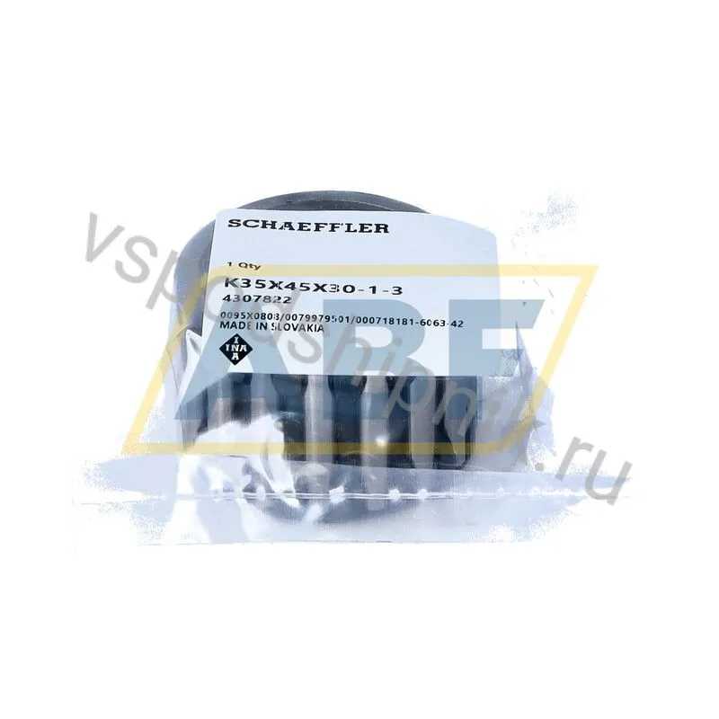 Игольчатый роликовый подшипник с сепаратором K35X45X30/0-7 INA 360