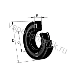 Цилиндрический роликовый подшипник однорядный NUP3972-E-M1-S2-C5 FAG