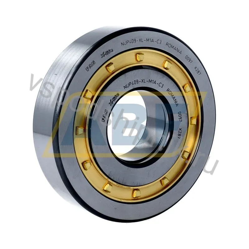 Цилиндрический роликовый подшипник однорядный NUP409-XL-M1A-C3 FAG 360