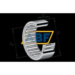 Игольчатый роликовый подшипник RNAO100X120X30 INA