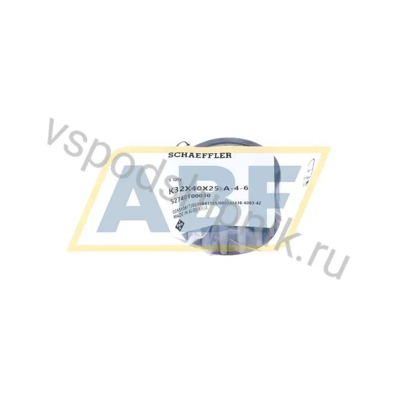 Игольчатый роликовый подшипник с сепаратором K32X40X25-A/0-7 INA 360