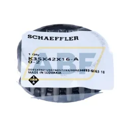 Игольчатый роликовый подшипник с сепаратором K35X42X16-A/0-7 INA