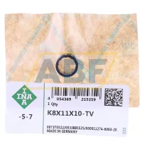 Игольчатый роликовый подшипник с сепаратором K8X11X10-TV/-5-7 INA