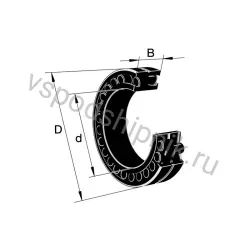 Сферический роликовый подшипник 231/630-BEA-XL-MB1 FAG