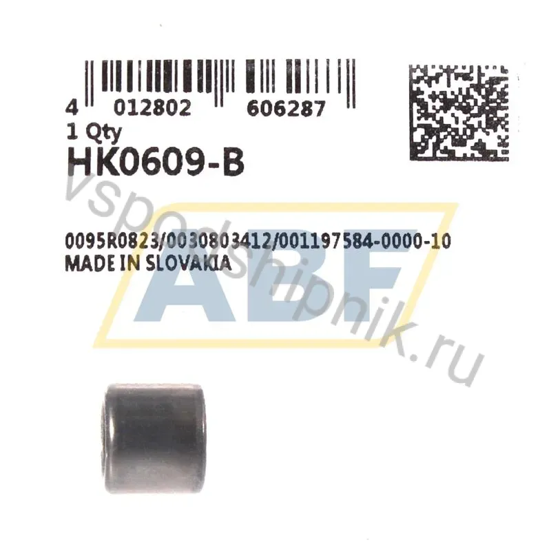 Игольчатый роликовый подшипник с сепаратором HK0609B FAG 360