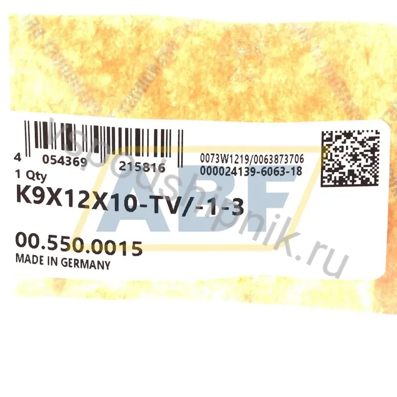 Игольчатый роликовый подшипник с сепаратором K9X12X10-TV/-1-3 INA 360