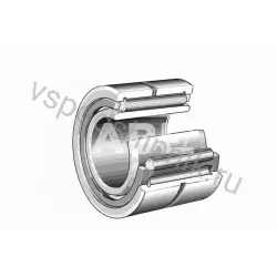 Игольчатый роликовый подшипник с сепаратором NKJ80/35A FAG