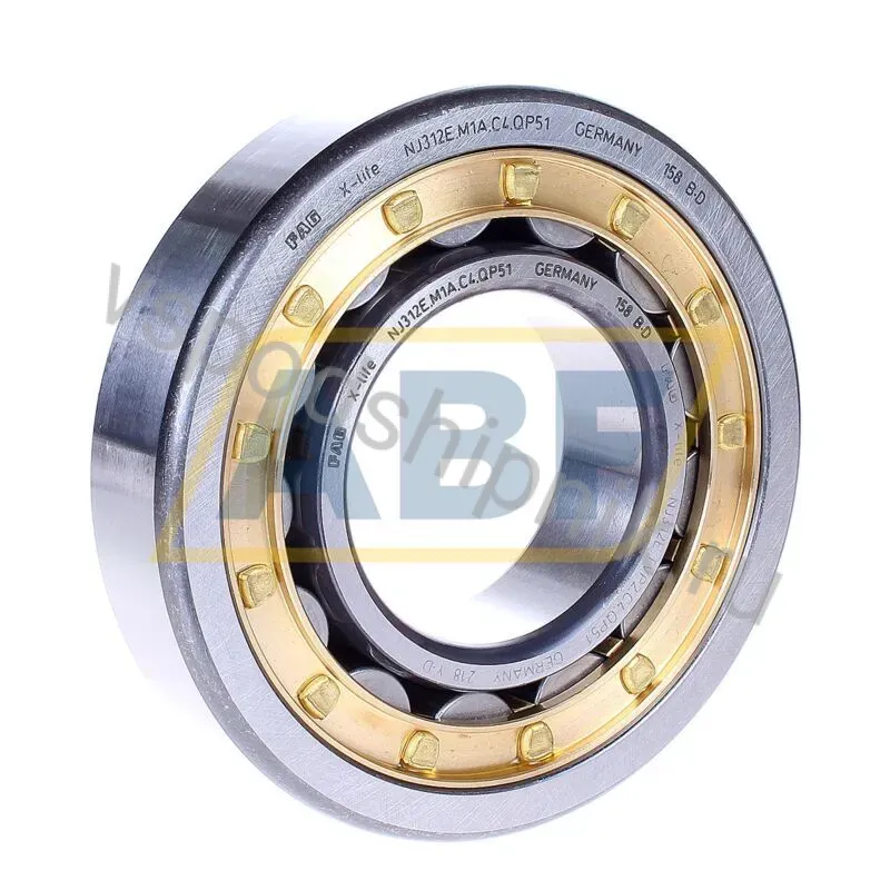 Цилиндрический роликовый подшипник NJ NJ312-E-M1A-QP51-C4 FAG 360