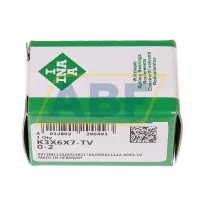 Игольчатый роликовый подшипник с сепаратором K3X6X7-TV/0-2 INA