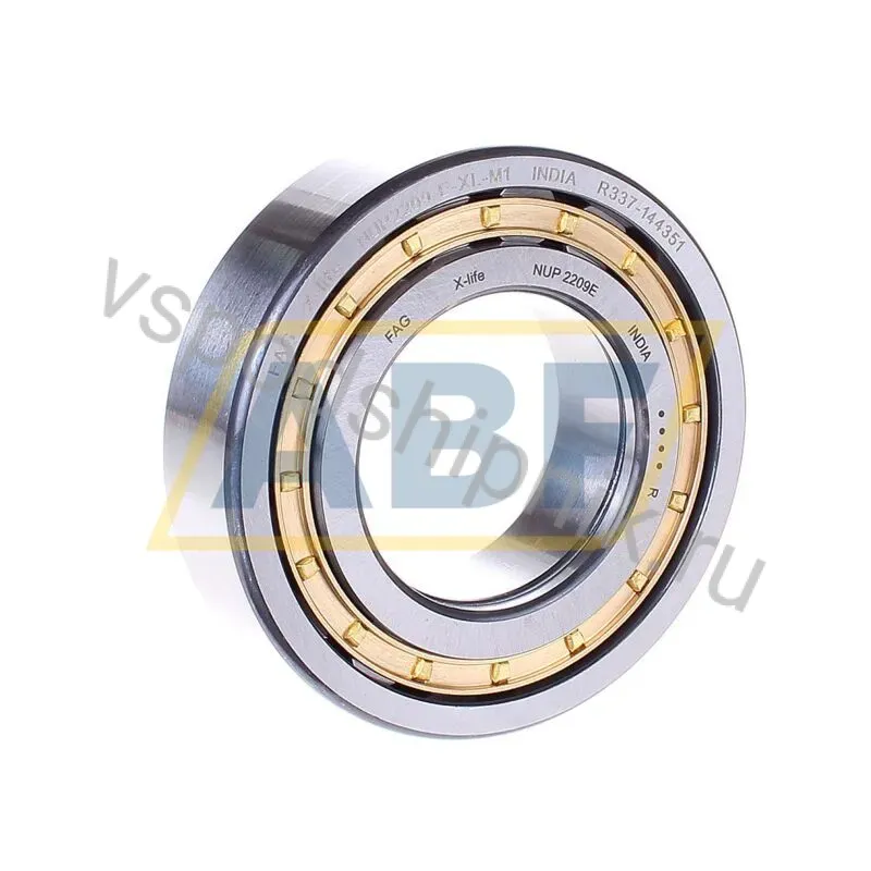 Цилиндрический роликовый подшипник однорядный NUP2209-E-XL-M1 FAG 360