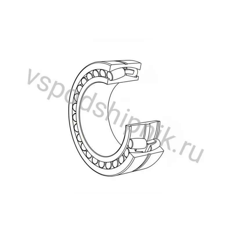 Сферический роликовый подшипник 239/500-K-MB-T52BW-C3 FAG 360