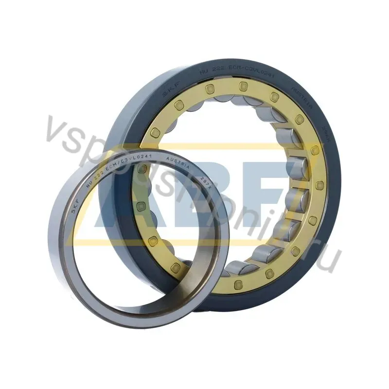 Цилиндрический роликовый подшипник NU NU222ECM/C3VL0241 SKF 360