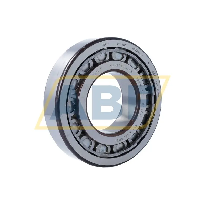 Цилиндрический роликовый подшипник NJ NJ317ECJ/C3 SKF 360