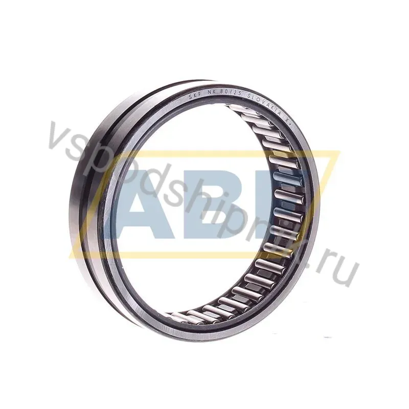 Игольчатый роликовый подшипник с сепаратором NK80/25 SKF 360