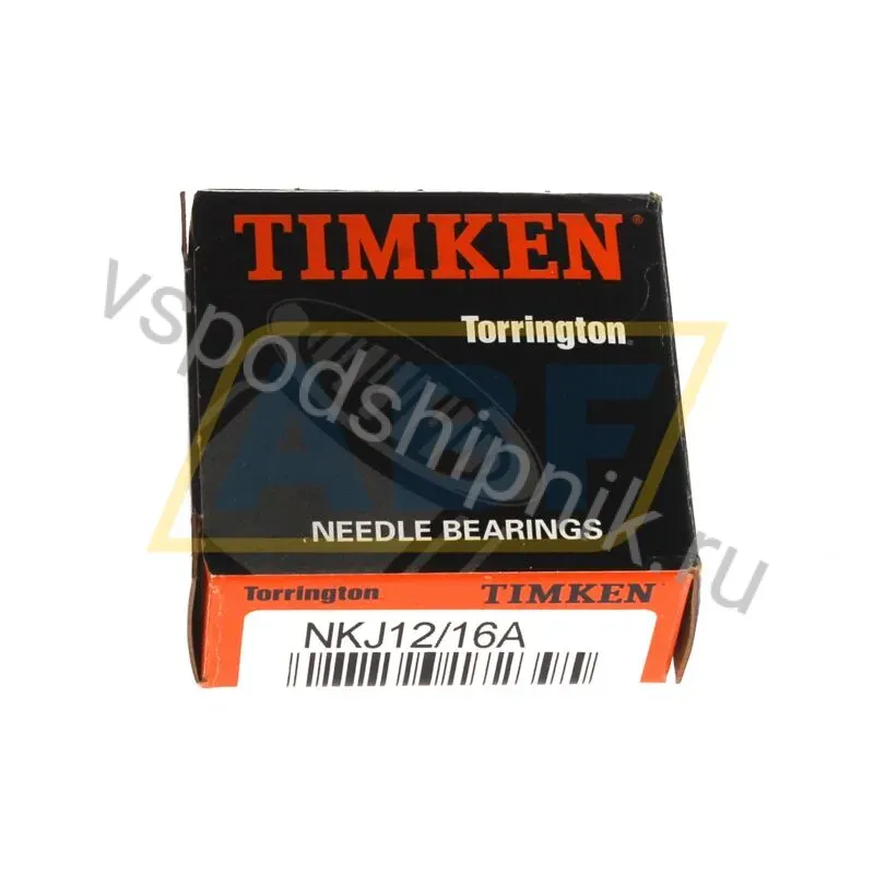 Игольчатый роликовый подшипник с сепаратором NKJ12/16A Timken 360