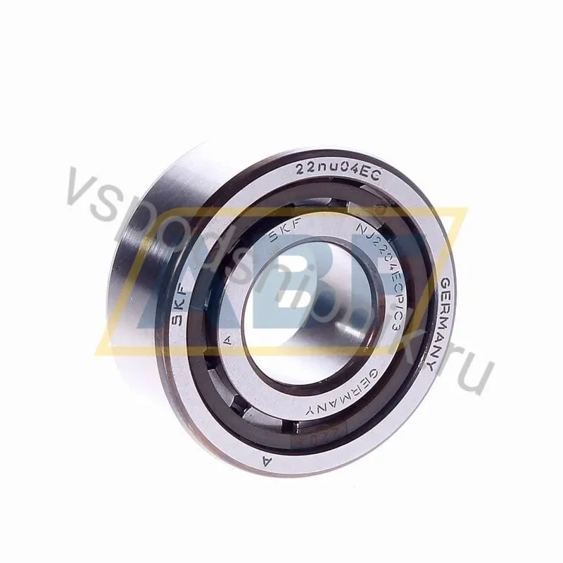 Цилиндрический роликовый подшипник NJ NJ2204ECP/C3 SKF 360