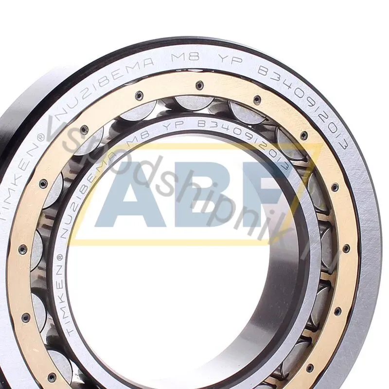 Цилиндрический роликовый подшипник однорядный NU218EMA Timken 360