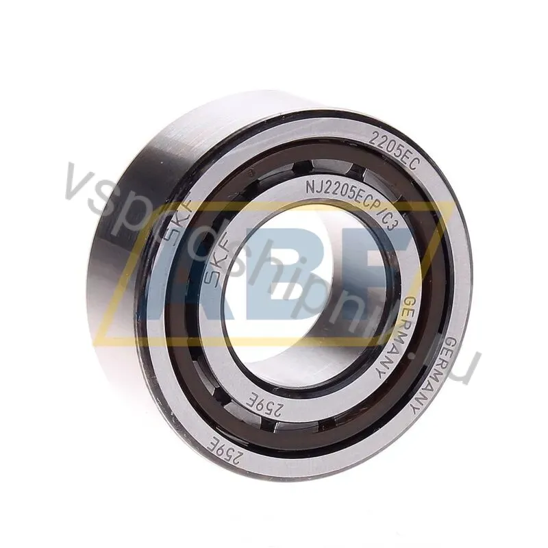Цилиндрический роликовый подшипник NJ NJ2205ECP/C3 SKF 360