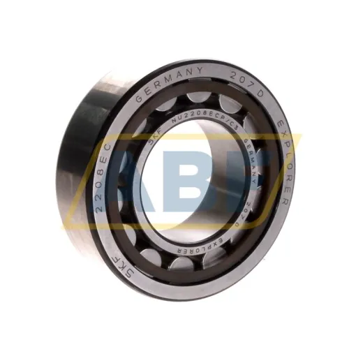 Цилиндрический роликовый подшипник NU NU2208ECP/C3 SKF