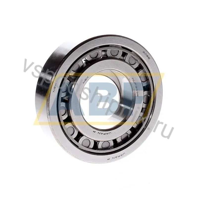 Цилиндрический роликовый подшипник однорядный NUP309EW C3 NSK 360