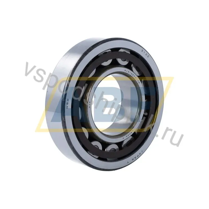 Цилиндрический роликовый подшипник однорядный NJ312ETC4-VM NSK 360