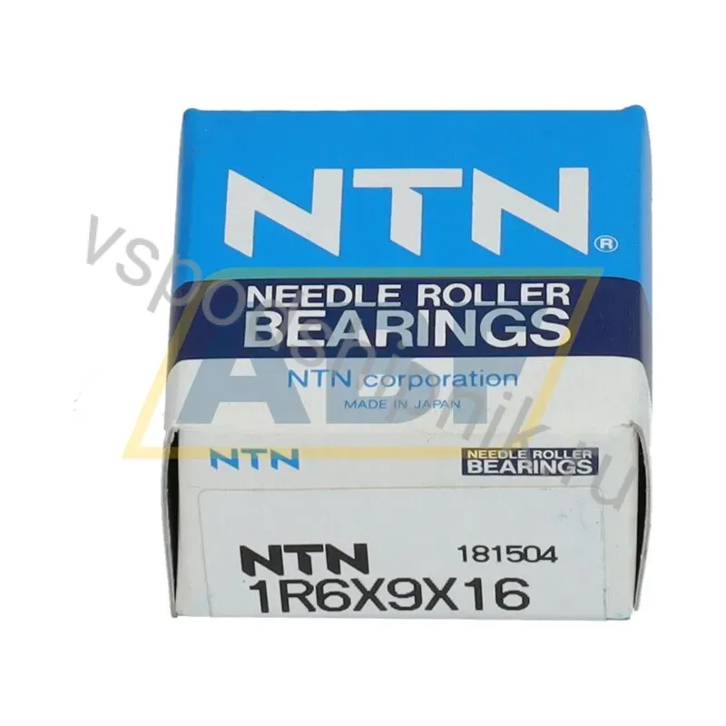 Игольчатый роликовый подшипник с сепаратором 1R6X9X16 NTN 360