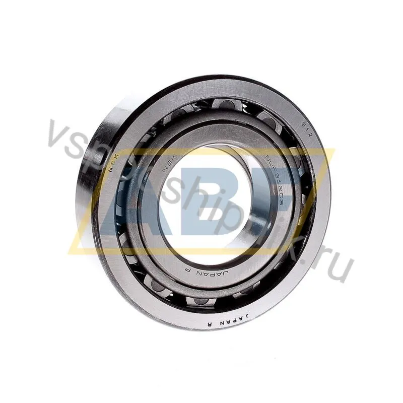 Цилиндрический роликовый подшипник однорядный NUP312W C3 NSK 360