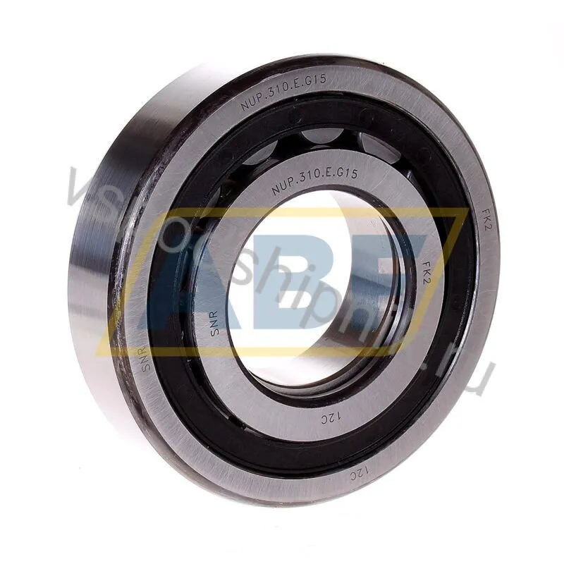 Цилиндрический роликовый подшипник однорядный NUP310E G15 SNR 360