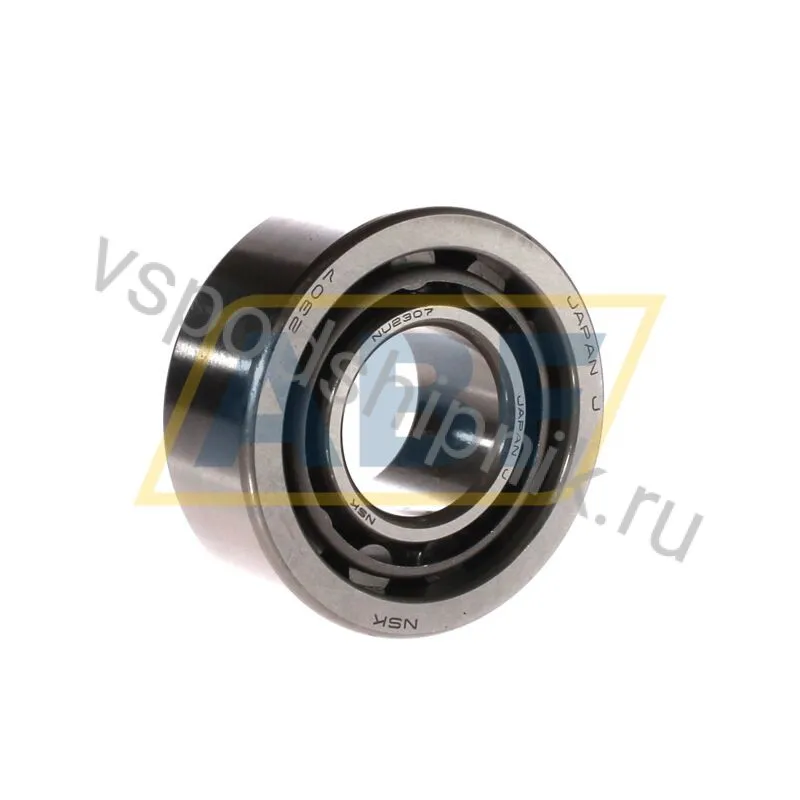 Цилиндрический роликовый подшипник однорядный NU2307W C3 NSK 360