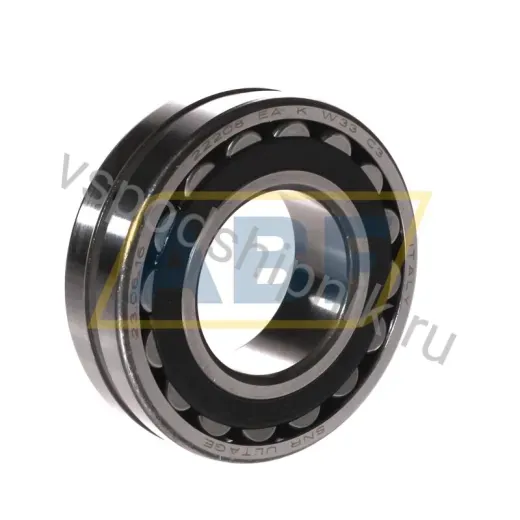 Сферический роликовый подшипник 22208EAK W33 C3 SNR 40×80×23 мм