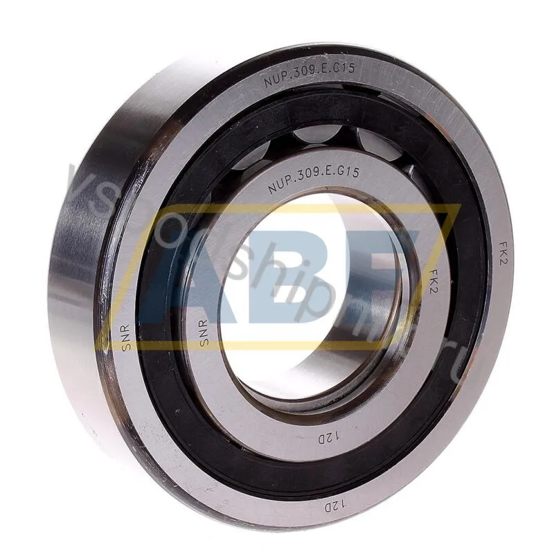 Цилиндрический роликовый подшипник однорядный NUP309E G15 SNR 360