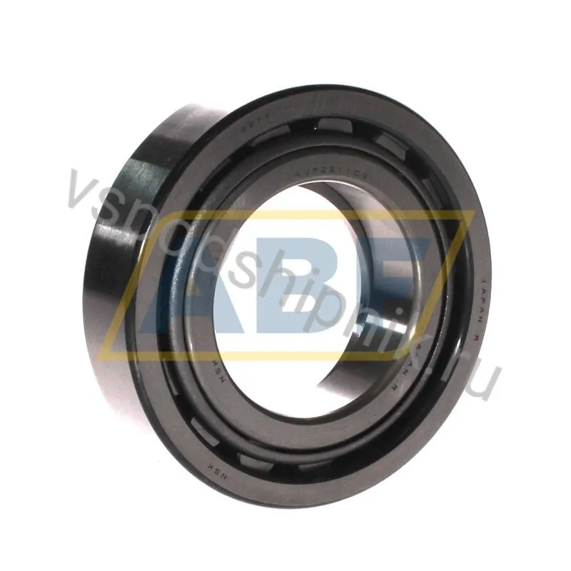 Цилиндрический роликовый подшипник однорядный NUP2211W C3 NSK 360