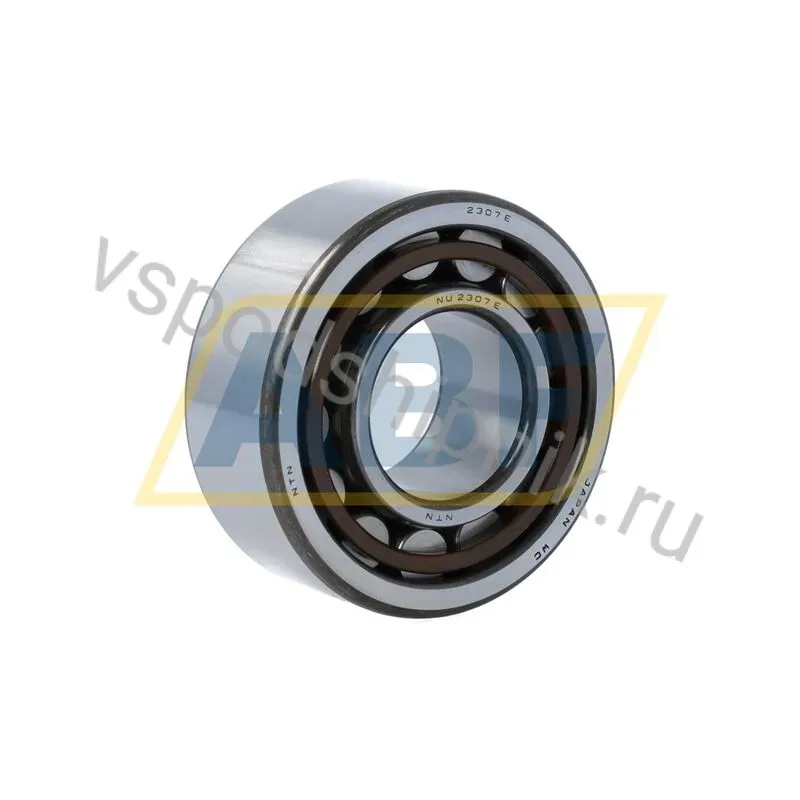 Цилиндрический роликовый подшипник однорядный NU2307E NTN 360
