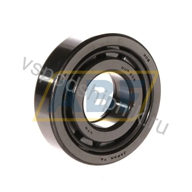 Цилиндрический роликовый подшипник однорядный NUP306 NTN 360