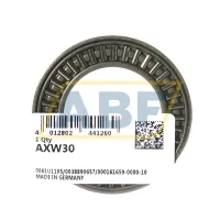 Игольчатый упорный подшипник AXW30 INA