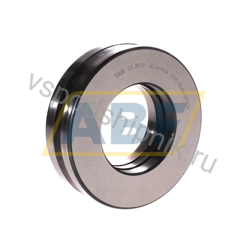 Цилиндрический роликовый упорный подшипник 89311-TV INA 360