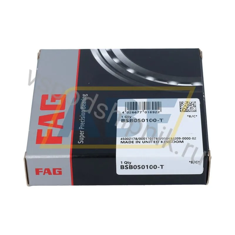 Упорно-радиальный шариковый подшипник BSB050100-T FAG 360