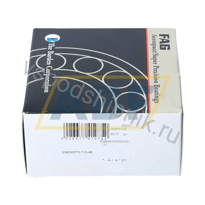 Упорно-радиальный шариковый подшипник BSB035072-T-DU FAG 360