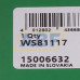 Шайба для цилиндрического упорного подшипника WS81117 INA