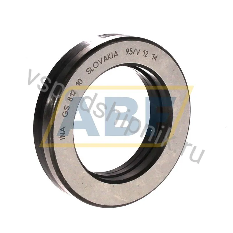 Цилиндрический роликовый упорный подшипник 81210TN INA 360