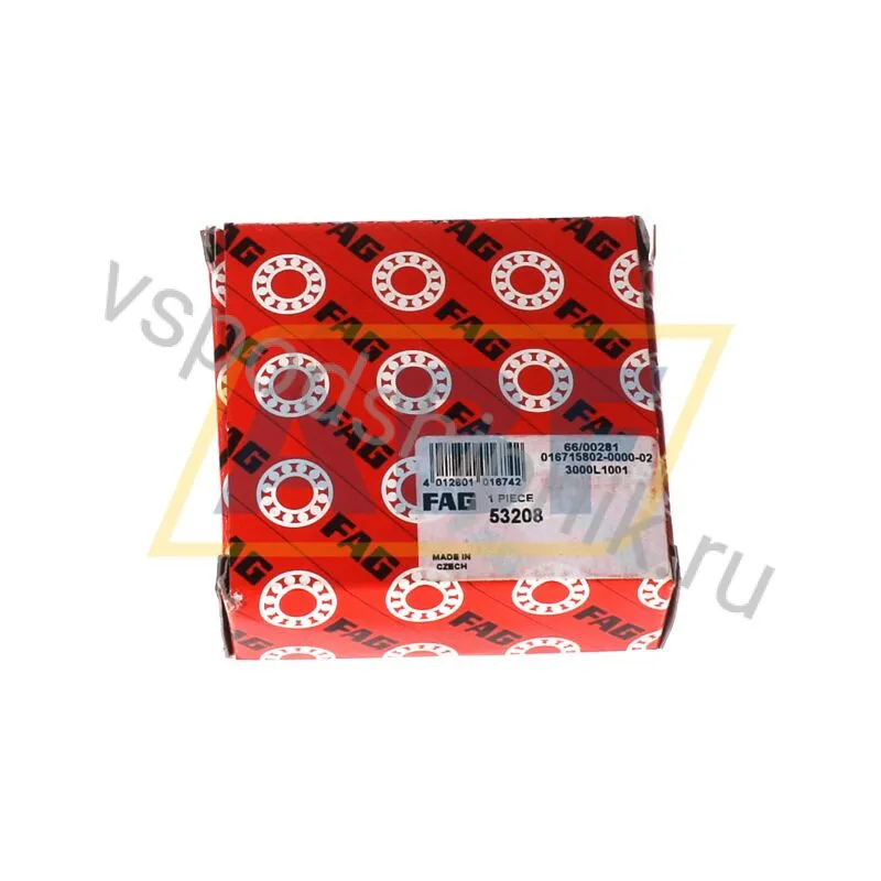 Упорный шариковый подшипник 53208 FAG 360