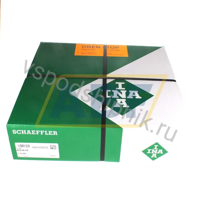 Цилиндрический роликовый упорный подшипник 81136-M INA 360